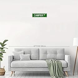 CAMPER CR Sports Vintage Metal Tin Sign, Street