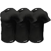 Spyder Mens Performance Moisture Wicking Crew Neck Undershirts/Ultra Soft Stretch Sports T-Shirt