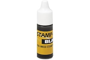 Stamp-Ever-Pre-Inked Refill Ink, 7ml Bottle, Black-5027
