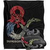 Dungeons and Dragons Dragons in Dragons Silky Touch Super Soft Throw Blanket 50" x 60"