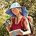 Tirrinia Chic & UV Protection with Women's Sun Hats, Wide Brim with Neck Flap, Perfect for Outdoor Adventures