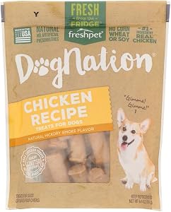 Freshpet, Dog Treats Dognation Chicken, 6.4 Ounce