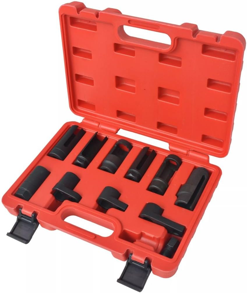 11 Piece Sensor & Sending Unit Socket Set Vehicles & Parts Garage Equipment & Tools Hand Tools
