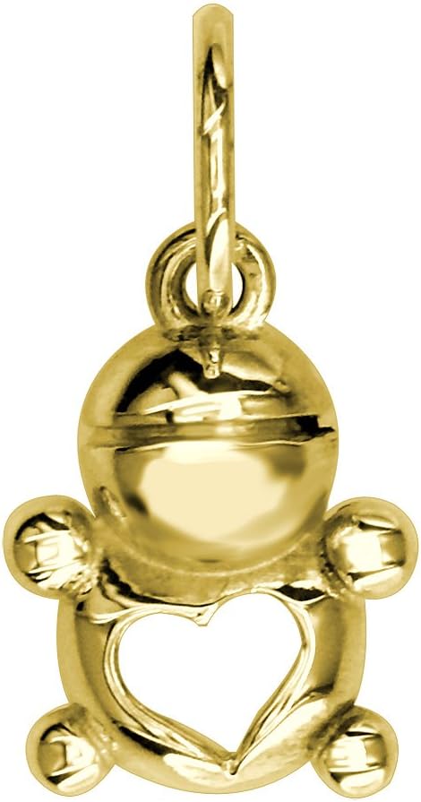 SZIRO Mini Baby Boy Charm in 14K Yellow Gold