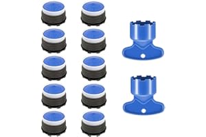 QLXHBOT 10 Pc Faucet Aerator M18.5, Sink Faucet Flow Restrictor, Kitchen Bathroom 18.5 MM with Tool