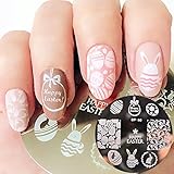 Nail Art DIY Stamp Stamping Image Metal Plate Easter - FashionDancing