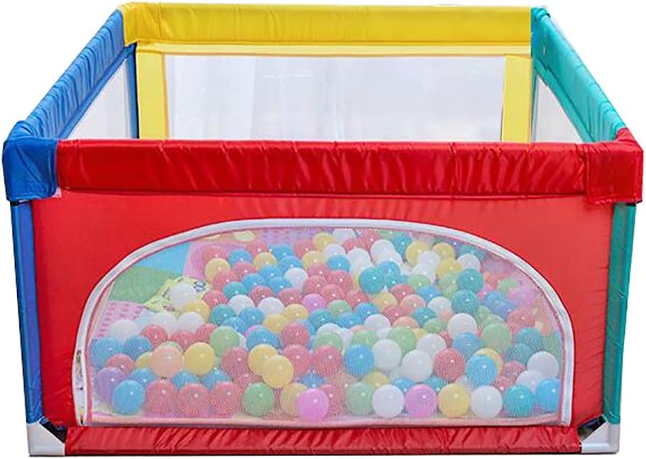 YYHSND Child Fence Baby Game Safety Fence Indoor Family Shatter-Resistant Children Guardrail Child Protection (Size : 95ร120cm)