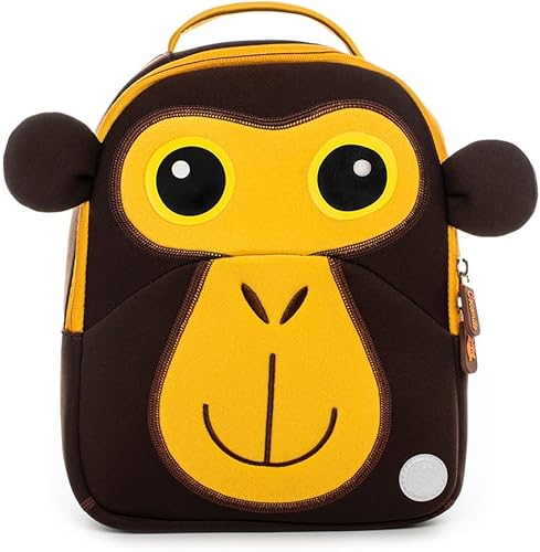 Amazon 迷子防止ひも リード付き リュック キッズ ベビー リュックサック おさるのジョージ 男女兼用 保育園バッグ 通園 幼稚園 可愛い 防水 軽量 人気 18ヶ月 5歳 リュックサック