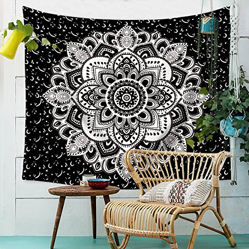 59 X51 Living Room Couch Cover Dorm Zhh Black And White Tapestry