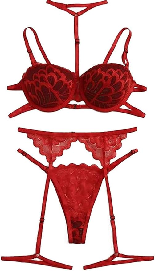 kuner Woman's Underwear Panties OnePiece Underwear Sexy Lingerie Lace