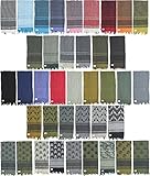 Premium Heavy Military Desert Shemagh Neck Scarf Tactical Head Wrap Arab Hijab Keffiyeh Yashmagh Ghutta Hatta with ARMY UNIVERSE Pin