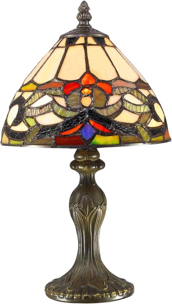 Ivy Tiffany Style Small Table Lamp Amazon.co.uk Lighting
