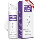 Dark Spot Remover for Body, Skin Lightening Moisturizing Cream Contain Vitamin C – Underarm, Inner Thigh, Bikini Area, Elbows and Knees – Gentle Formula for All Skin Types (1.7 fl oz)