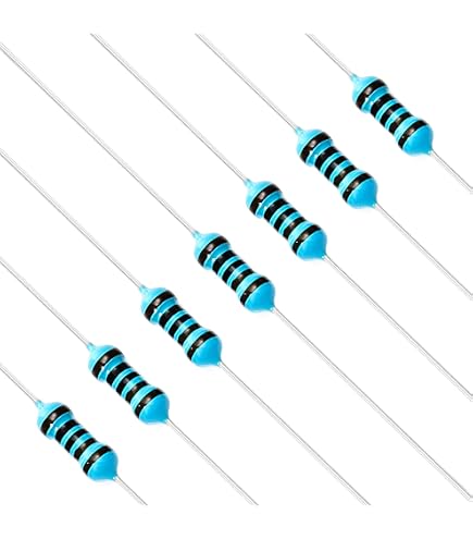 50PCS - 1K Ohm Resistor 1/4W 5% Tolerance Carbon Film Resistors 4 Bands For Diy Electronic Projects And Experiments I194383596