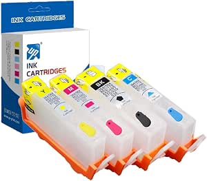 Amazon.com: UP - Cartucho recargable vacío para cartucho HP 564 902 920 934  935 (sin chip) : Productos de Oficina