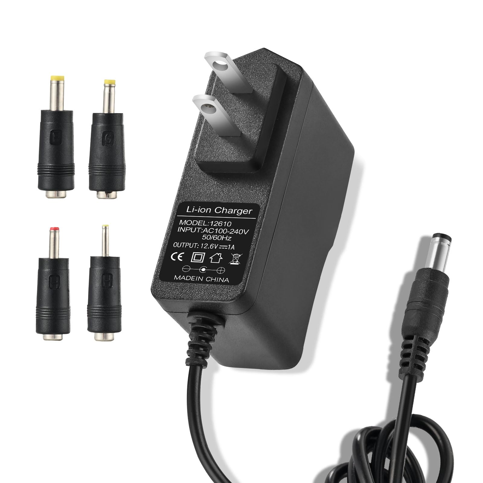 Photo 1 of 12v Massage  Charger 12v ~ 12.6v 1.0A Charger for 12.6v (Universal 12V) Massage Gun Power Cord Switch Power Supply