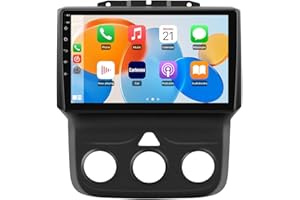 AWESAFE Android Car Radio for Dodge RAM 1500 2500 3500 2013 2014 2015 2016 2017 2018, 9" Ram 1500 Radio Replacement with 5G W