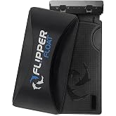 Standard. Flipper Magnetic Aquarium Glass Cleaner, Algae Scraper 1/4-1/2 in | For fish tank &amp; reef care, floating scrubber, stainless blade, safe on acrylic tanks, lifts film, keeps hands dry