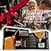 Magnetic Wristband by Roslewi - 15 Magnets, 2 Pockets - Holding Screws, Nails, Drill Bits, Metal Tools - Best Father's Day Gift Idea for Men, Dad, Husband, Women, Boyfriend, Him, Her (Black)