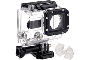 OKFUN Touchscreen Waterproof Housing Case for Go Pro Hero 4 Hero 3+ Hero 3 Black Diving Protection Underwater Dive Cover Protective Shell 50M/164FT with Touchscreen Bracket Accessories