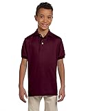 Jerzees Youth 5.6 oz. SpotShield™ Jersey Polo L