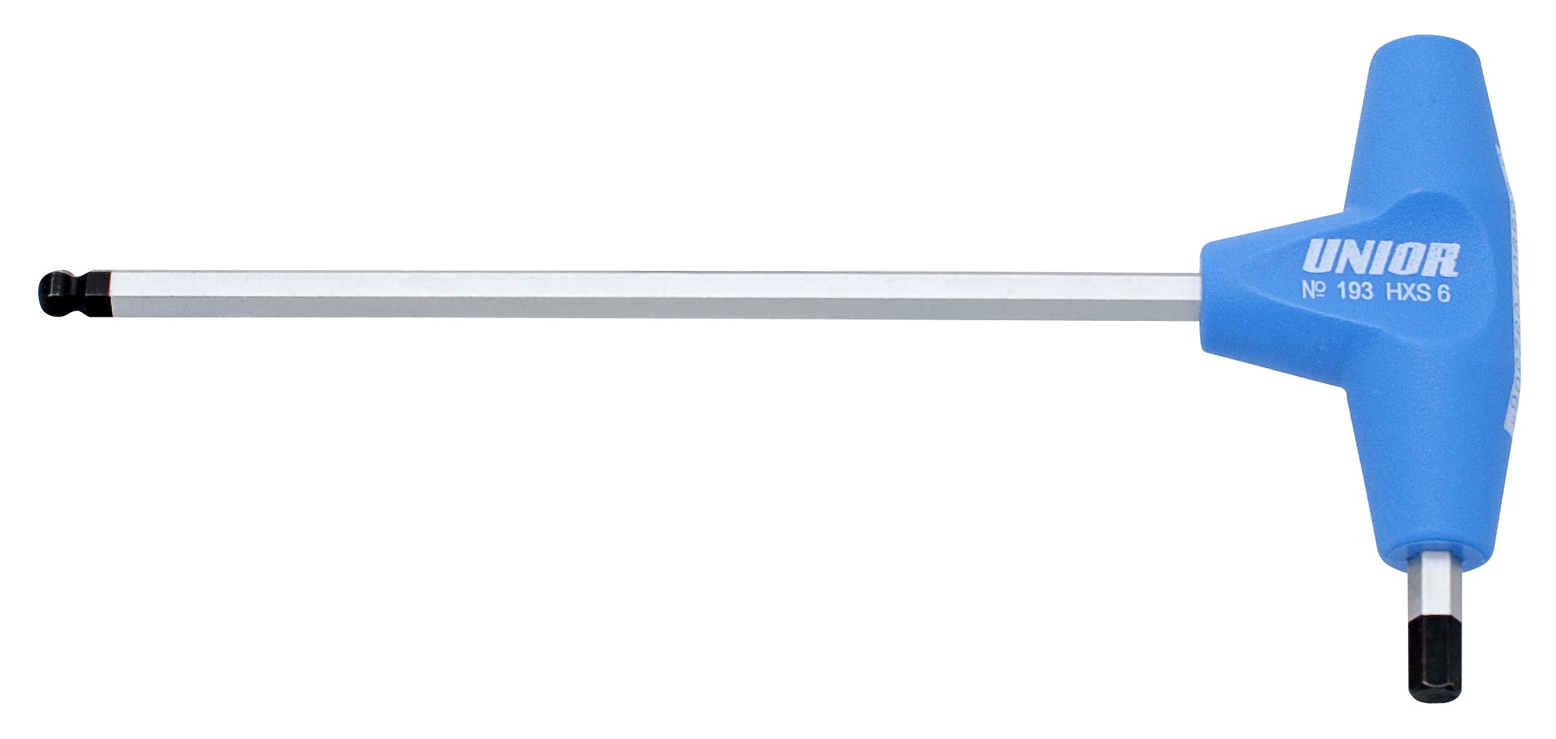 UNIOR Ball-End Hexagonal Screwdriver With T-Handle 8 193HXS