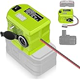for Ryobi 18V to 12V Step Down Converter | 120W 10A DC Buck Regulator Power Adapter | for Ryobi Battery, Car Pump, Cooler, Air Compressor, GPS, Cameras & DIY Projects