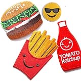 Fast Food Set #1 Iron on Patch - EmojiPatches