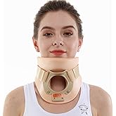 TODDOBRA Philadelphia Neck Brace Foam Lightweight Soft Cervical Collar Height 3 1/4 Inch Immobilizer Collar Support Neck Traction Device Neck and Head Braces (Size M)