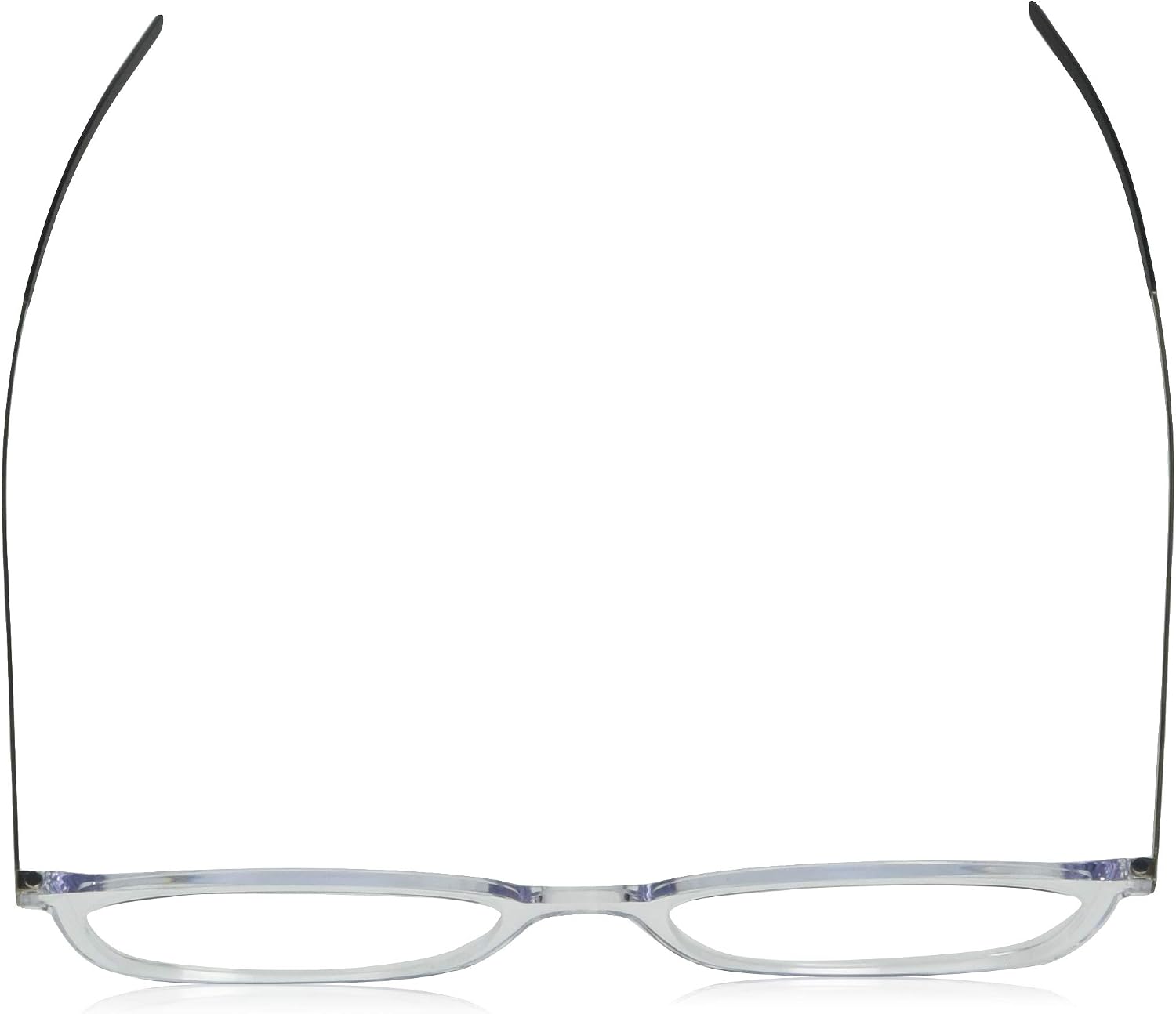 ThinOptics Connect Ultra-Thin Reading Glasses 2.50 Clear Frames, Magnetic Case Attaches to Phone - Image 5