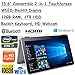 HP Envy x360 Convertible 2-in-1 Full HD IPS 15.6-Inch Touchscreen Laptop (Intel Core i7-7500U, 2.7GHz, 12GB RAM, 1TB HDD, Backlit Keyboard, HDMI, Bluetooth,802.11ac, Windows 10)