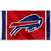 Buffalo Bills Red 3x5 Grommet Flag