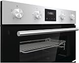 Hisense Electric Double Oven with Built-in Hob 88cm x 60cm Stainless Steel view 3