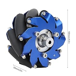 4in Mecanum Wheel Aluminum Right Wheel,45 Degree