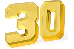 Datyiiha Cardboard Number for Charcuterie 30 Set Fillable Tray 10.2'' Gold Charcuterie Paper Box for 30th Birthday Anniversary Party Decorations Chocolate Candy Cupcake Container