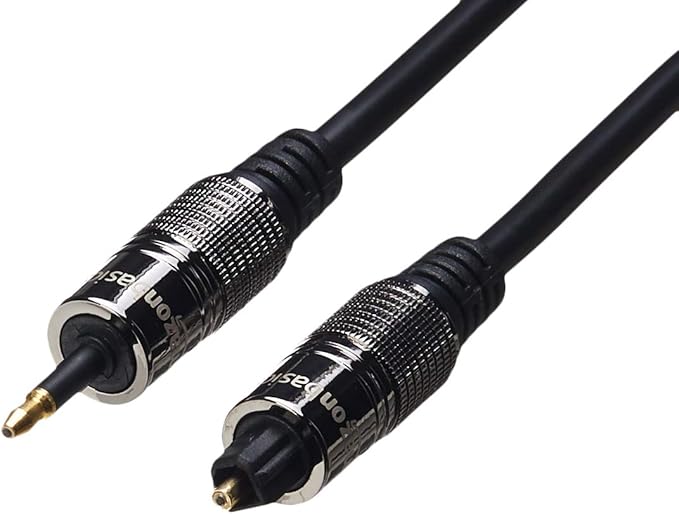 Amazon Basics Toslink to Mini Toslink Digital - 1.8: Amazon.co.uk ...