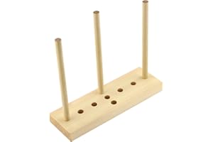 Luter Bow Maker for Ribbon, Wooden Bow Maker Craft Tool for Ribbon Wreaths, Gift Bows, Corsages, Party Decorations