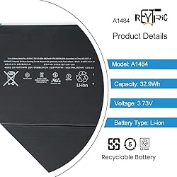 REYTRIC A1484 Replacement Battery Compatible with