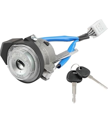 Amazon.com: Ignition Lock Cylinder with Key, Compatible with