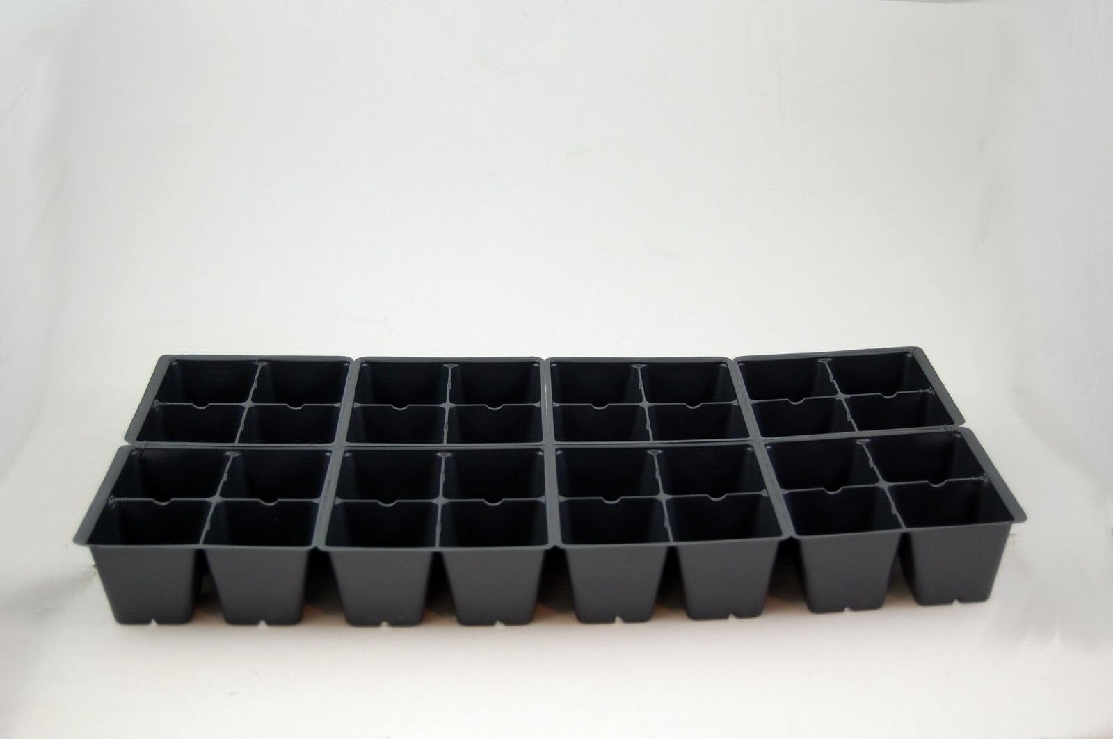 Flower Pots in Bulk 32 Cell 804 Insert Seed Starting Flower - Seeds - Herb - Garden - 25 ea, Small Flower Pots, Flower Pots indoor Decorative (1)
