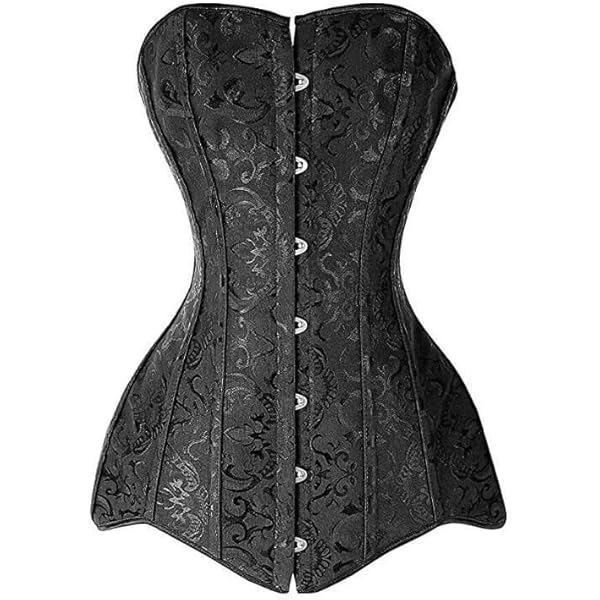 Corsetto In Vinile Nero - Italia