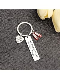 Bobauna Enjoy Retirememnt - Llavero con texto en inglés "No One Can Ever Fill Your Shoes with High Heels Charm Retirement Gift for Boss Staff Coworker Employee", acero inoxidable