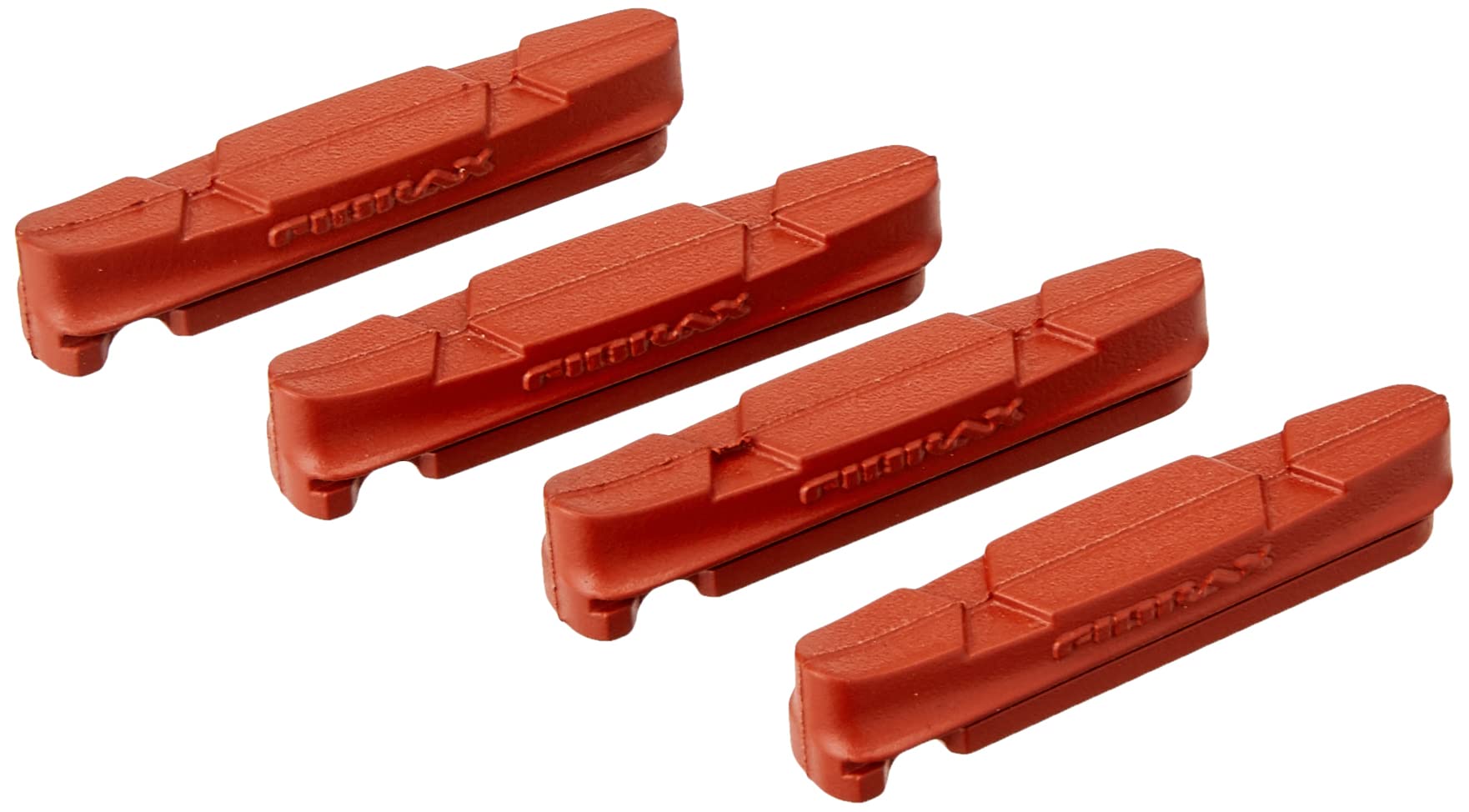 4 x replacement brake pad inserts for BROMPTON bikes ORANGE