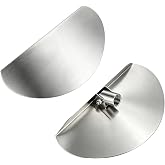 333'S Culvert Cleaning Tool, Stainless Steel, for 12-Inch I.D. Pipes | 12-Inch I.D. Culvert Compatibility 10 5/8-Inch-Wide Pivoting Tool Head Approx. 80-Degree Pull-Action Design