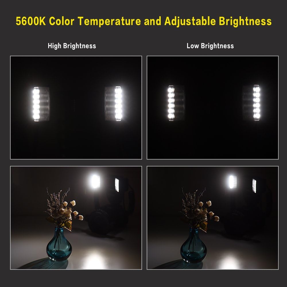 YONGNUO YN24EX E-TTL Macro Flash Speedlite 5600K with 2pcs Flash Heads and 4pcs Adapter Rings Compatible with Canon EOS 1Dx 5D3 6D 7D 70D 80D Cameras - Image 4
