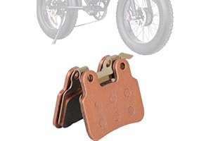 IUVWISN EBike Front/Rear Brake Pads Compatible Fit for Ridstar Q20 Electric Dirt Bike