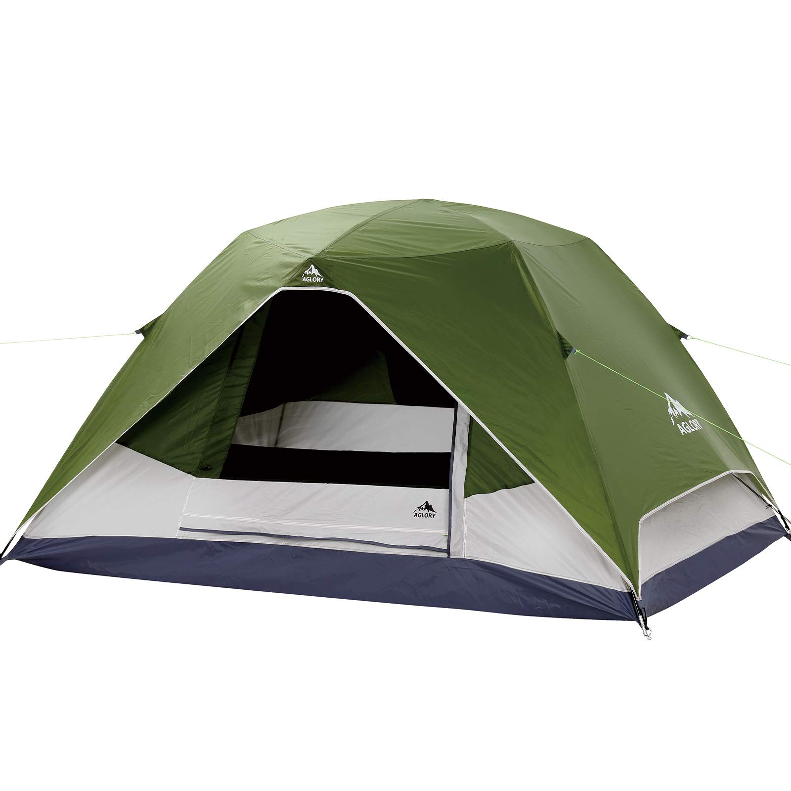 Camping Tent 4 Person Dome Tent 9’X7’X55'' Waterproof Easy Setup Family Tent for Outdoor Camping Hiking & Traveling