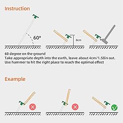 12PCS Tent Stakes, Camping Stakes,AVOFOREST 7.1inch