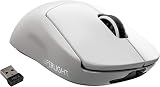 Logitech G PRO X Wireless Gaming Mouse HERO 25K Sensor 63g White