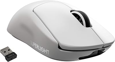Logitech G PRO X Wireless Gaming Mouse HERO 25K Sensor 63g White